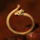 925 Sterling Silver Year of the Dragon Adjustable Ring 925 Sterling Silver Year of the Dragon Adjustable Ring