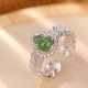 925 Silver Hetian Jade Gourd Luck Bracelet Set 925 Silver Hetian Jade Gourd Luck Bracelet Set
