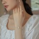 14K Gold Plated Tridacna Butterfly Blessing Ring Set 14K Gold Plated Tridacna Butterfly Blessing Ring Set