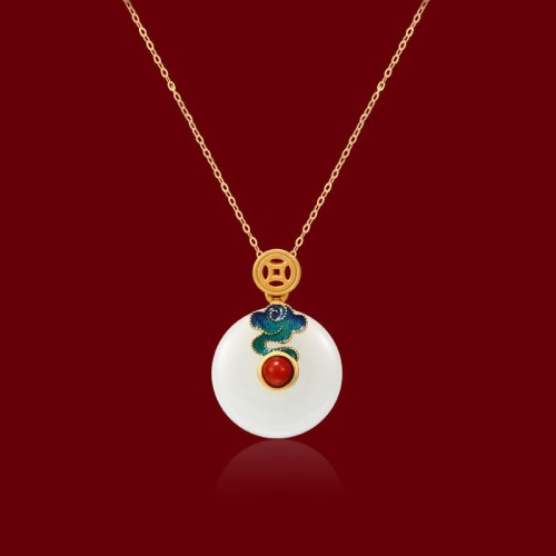 Jade Copper Coins Auspicious Clouds Prosperity Set Jade Copper Coins Auspicious Clouds Prosperity Set