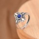 Tibetan Lazurite Positive Adjustable Ring