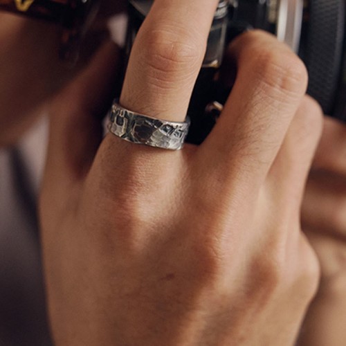 999 Silver Skeleton Blessing Ring 999 Silver Skeleton Blessing Ring
