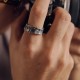 999 Silver Skeleton Blessing Ring 999 Silver Skeleton Blessing Ring