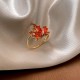 Maple Leaf Zircon Luck Set Maple Leaf Zircon Luck Set