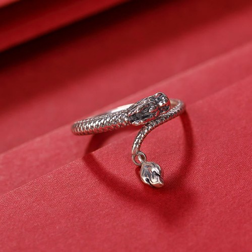 925 Sterling Silver Year of the Dragon Adjustable Ring 925 Sterling Silver Year of the Dragon Adjustable Ring