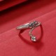 925 Sterling Silver Year of the Dragon Adjustable Ring 925 Sterling Silver Year of the Dragon Adjustable Ring