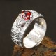 Feng Shui PiXiu Red Garnet Wealth Ring Feng Shui PiXiu Red Garnet Wealth Ring