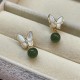 Cyan Jade Tridacna Butterfly Healing Set Cyan Jade Tridacna Butterfly Healing Set