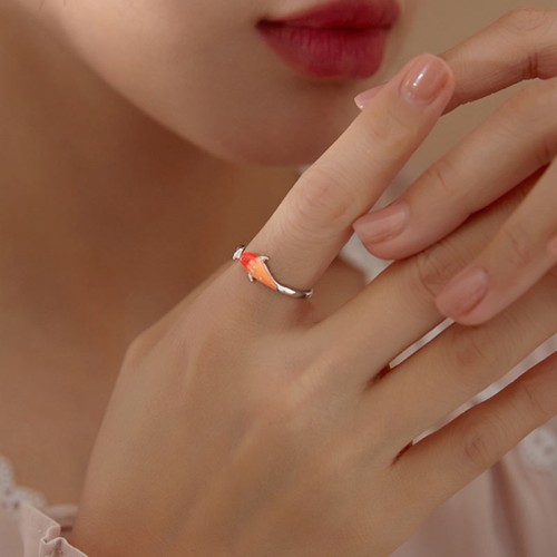 Koi Fish Copper Balance Luck Ring Koi Fish Copper Balance Luck Ring
