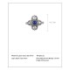 Tibetan Lazurite Positive Adjustable Ring