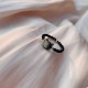 Tridacna Stone Cat 14K Gold Blessing Ring Tridacna Stone Cat 14K Gold Blessing Ring
