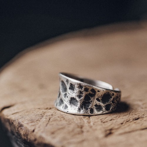 925 Silver Bump Texture Protection Ring 925 Silver Bump Texture Protection Ring