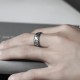 Rock Pattern Copper Luck Blessing Ring Rock Pattern Copper Luck Blessing Ring