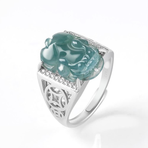 925 Silver Feng Shui PiXiu Luck Ring 925 Silver Feng Shui PiXiu Luck Ring