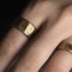 Tibetan Simple Copper Frosted Wealth Ring