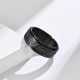 Triangle Knot Titanium Steel Calm Ring