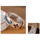 999 Silver Peacock Lotus Fortune Ring 999 Silver Peacock Lotus Fortune Ring