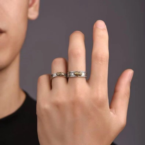 PiXiu Om Mani Padme Hum Wealth Couple Ring PiXiu Om Mani Padme Hum Wealth Couple Ring