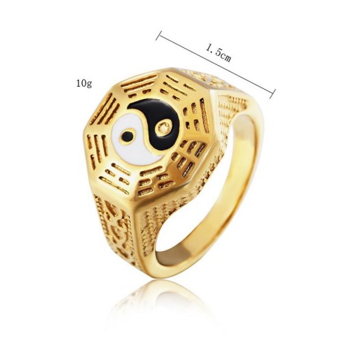 Yin Yang Copper Luck Ring Yin Yang Copper Luck Ring