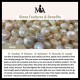 925 Silver Pearl Blue Chalcedony Healing Ring 925 Silver Pearl Blue Chalcedony Healing Ring