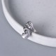 925 Silver Koi Fish Water Ripple Luck Ring