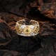 925 Silver Tang Dynasty Flower Luck Ring 925 Silver Tang Dynasty Flower Luck Ring