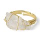 Amethyst Crystal Adjustable Ring Amethyst Crystal Adjustable Ring