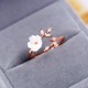 Plum Blossom Copper Luck Ring