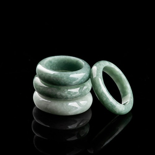 Natural Jade Healing Abundance Ring Natural Jade Healing Abundance Ring