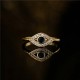 Evil Eye Protection Blessing Copper Ring