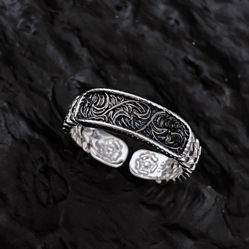 Tang Dynasty Copper Luck Cuff Bracelet Ring