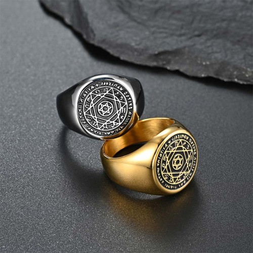 Zodiac Star of David Protection Ring Zodiac Star of David Protection Ring