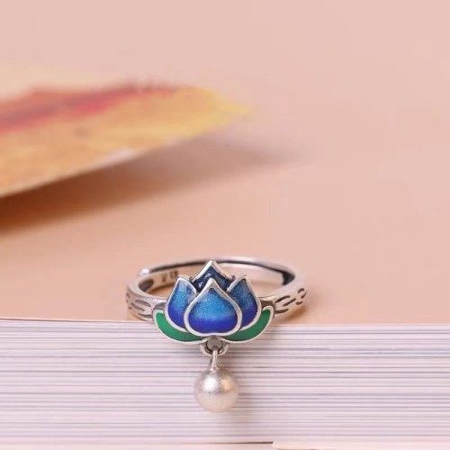 Lotus Flower Enlightenment Ring