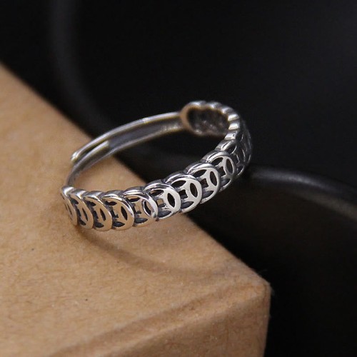 Vintage Copper Coin Luck Adjustable Ring Vintage Copper Coin Luck Adjustable Ring