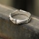 Simple Bamboo Design Copper Luck Ring