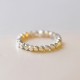 925 Silver Beaded Blessing Ring 925 Silver Beaded Blessing Ring
