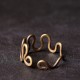 Brass Luck Wealth Adjustable Ring Brass Luck Wealth Adjustable Ring