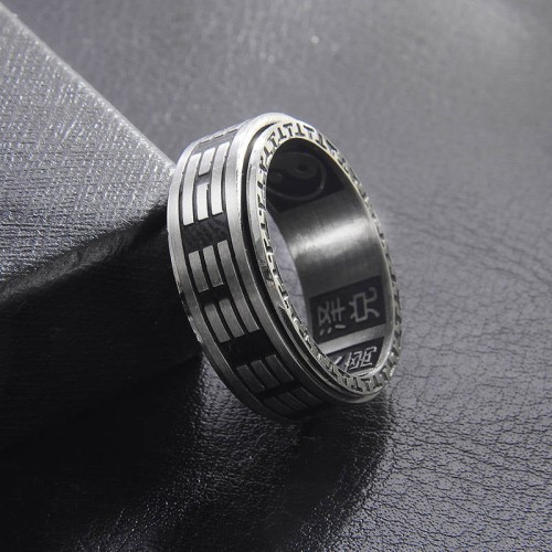 Bagua Yin Yang Balance Rotatable Ring Bagua Yin Yang Balance Rotatable Ring