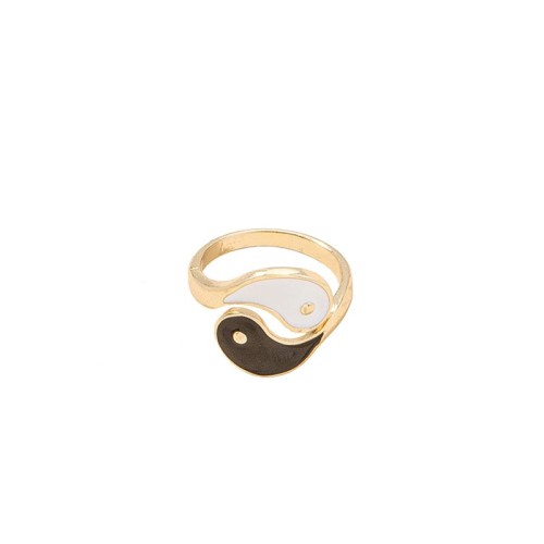 Yin Yang Symbol Blessing Couple Ring Yin Yang Symbol Blessing Couple Ring