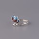 925 Silver Lotus Flower New Beginning Ring