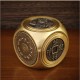 Four Beasts Feng Shui Yin Yang Bagua Copper Coin Decoration Four Beasts Feng Shui Yin Yang Bagua Copper Coin Decoration