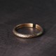 Tibetan Vintage Copper Luck Couple Ring Tibetan Vintage Copper Luck Couple Ring