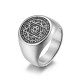 Zodiac Star of David Protection Ring Zodiac Star of David Protection Ring