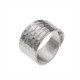 Tibetan 990 Silver Hammered Rustic Ring Tibetan 990 Silver Hammered Rustic Ring