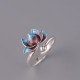 925 Silver Lotus Flower New Beginning Ring