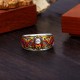 999 Silver Nine-Tailed Fox Protection Ring