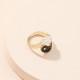 Yin Yang Symbol Blessing Couple Ring Yin Yang Symbol Blessing Couple Ring