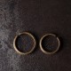 Tibetan Vintage Copper Luck Couple Ring Tibetan Vintage Copper Luck Couple Ring