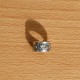999 Sterling Silver Koi Lotus Heart Sutra Ring