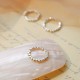 925 Silver Beaded Blessing Ring 925 Silver Beaded Blessing Ring